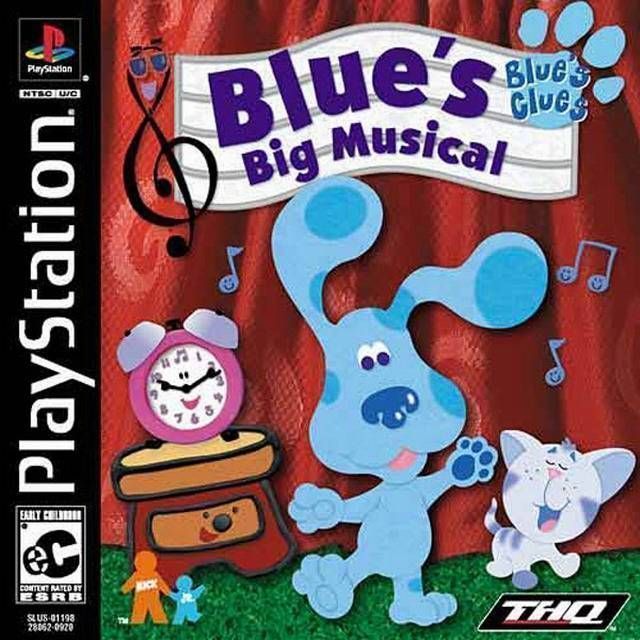 Blue's Clues - Blue's Big Musical  [SLUS-01198] (USA) Game Cover